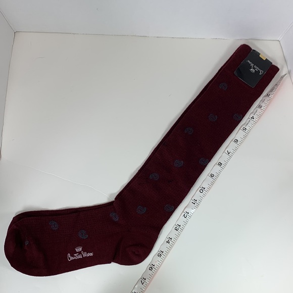 Vintage Deadstock - Countess Mara - Meriwool Dress Socks- NWT - Picture 3 of 4